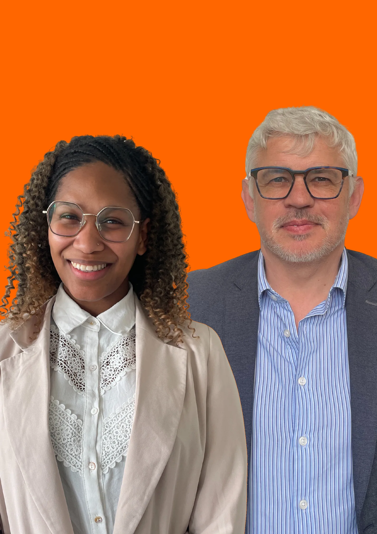 Portrait of Marc Albietz & Dalila Louis Joseph