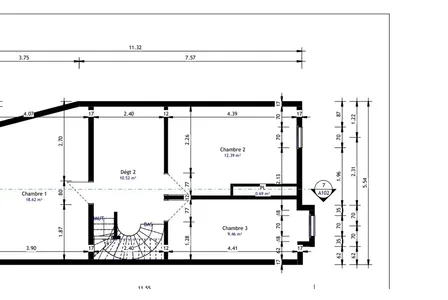 Plans et coupes