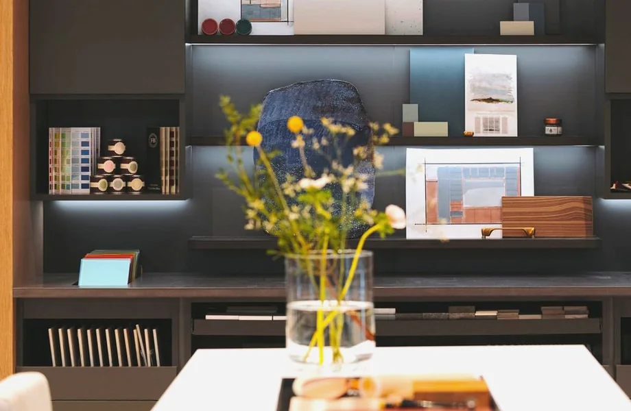 Kitchen showroom in a Groupe Fournier shop
