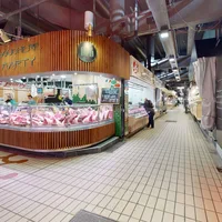 Photo of the Marché Victor-Hugo market halls taken from the tour