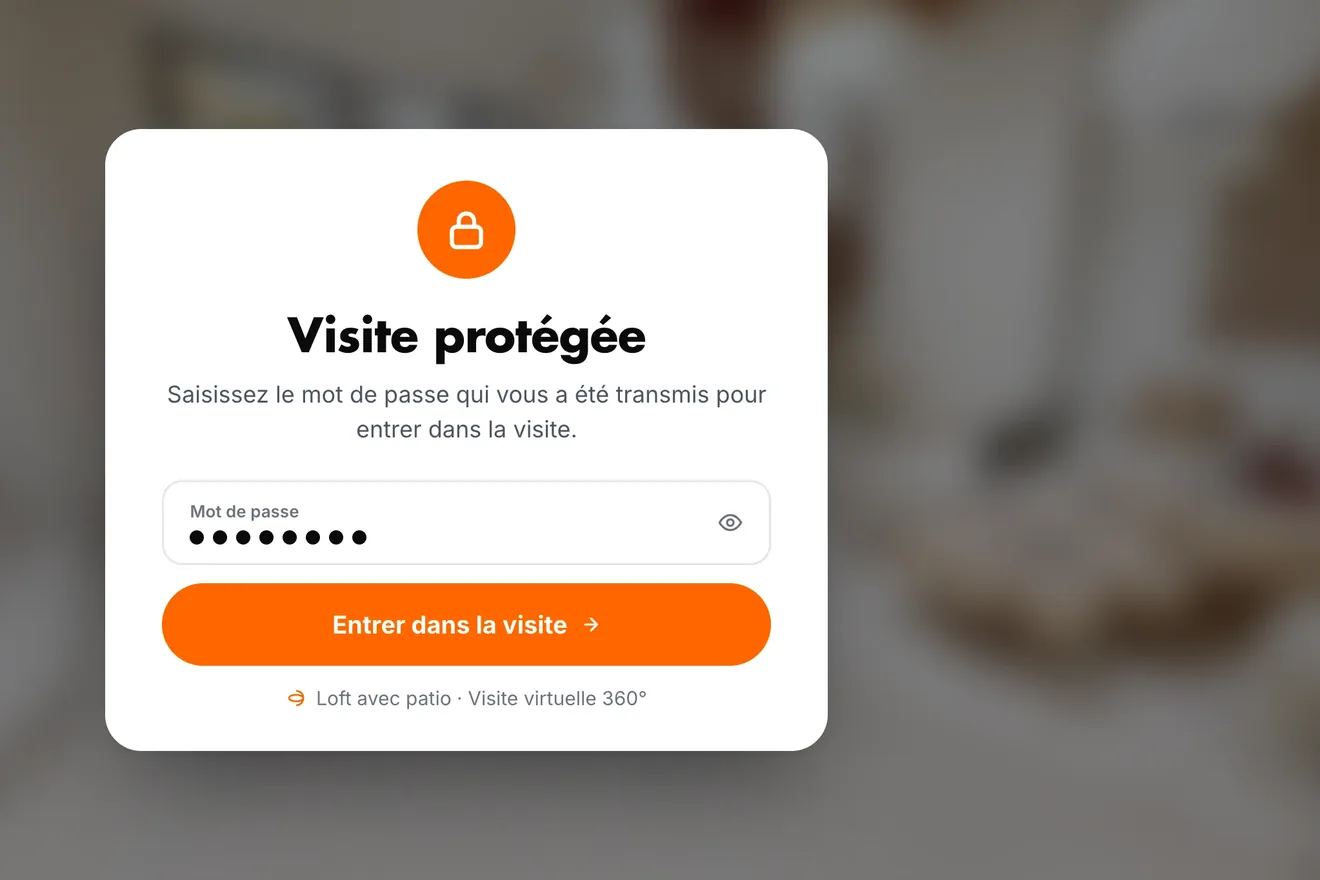 Thumbnail of the Password-protected access feature