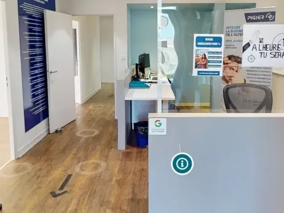 Aperçu de la visite virtuelle : École Pigier – Dijon