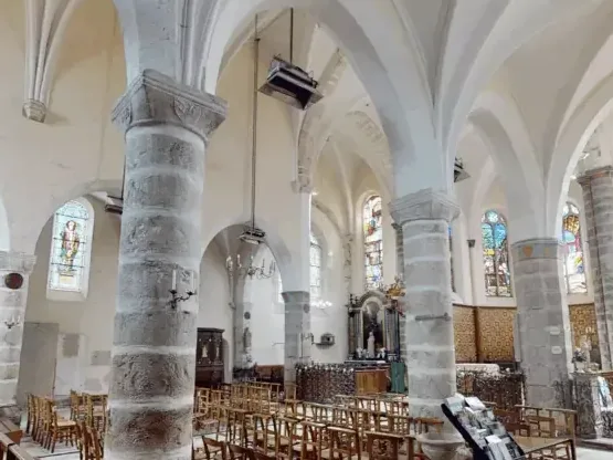 Aperçu de la visite virtuelle : Église de Saint-Sulpice de Faremoutiers