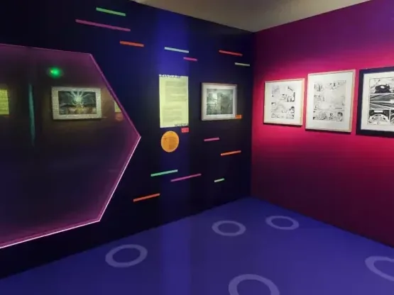 Aperçu de la visite virtuelle : Exposition BD de Science Fiction