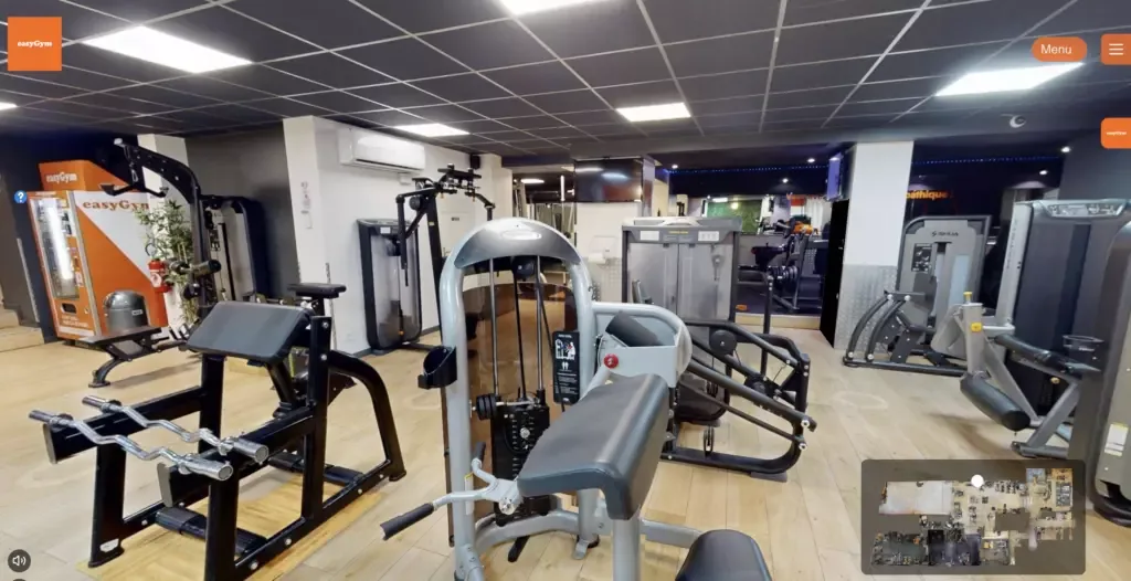 Visite virtuelle 360° : easyGym