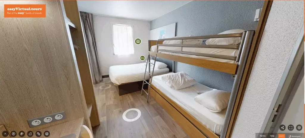 Visite virtuelle 360° : Hotel B&B