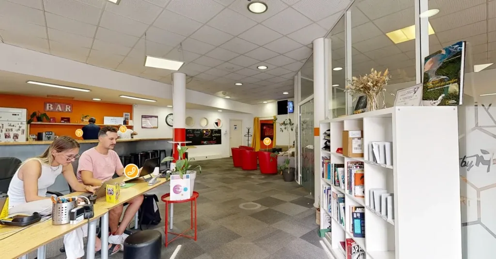 Visite virtuelle 360° : La Cantine Mêlée Numérique