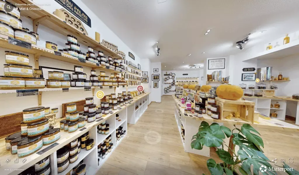 Visite virtuelle 360° : Miel et Chocolat