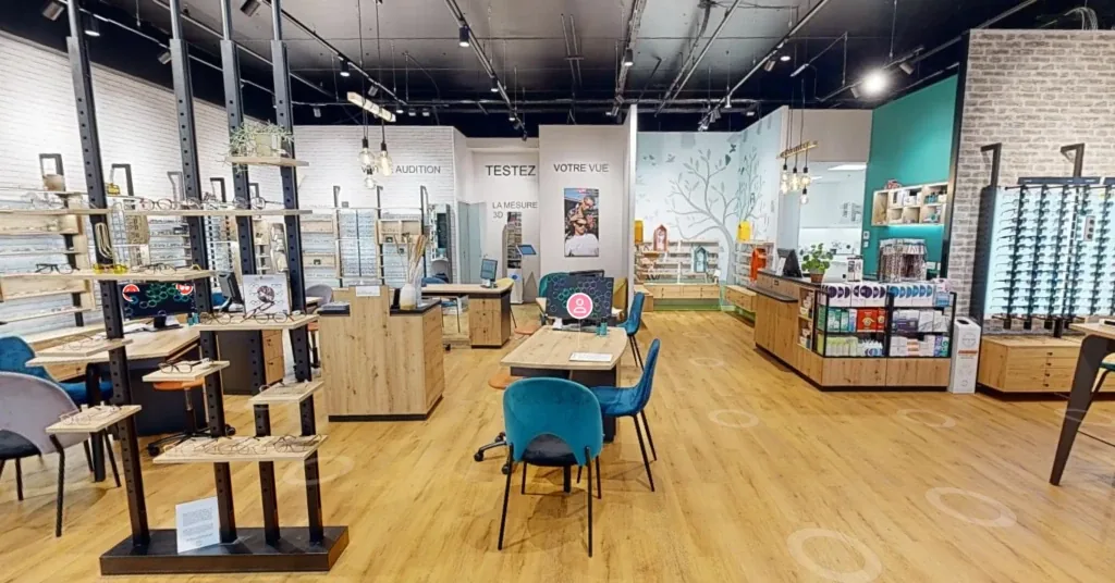 Visite virtuelle 360° : Opticien Vannes