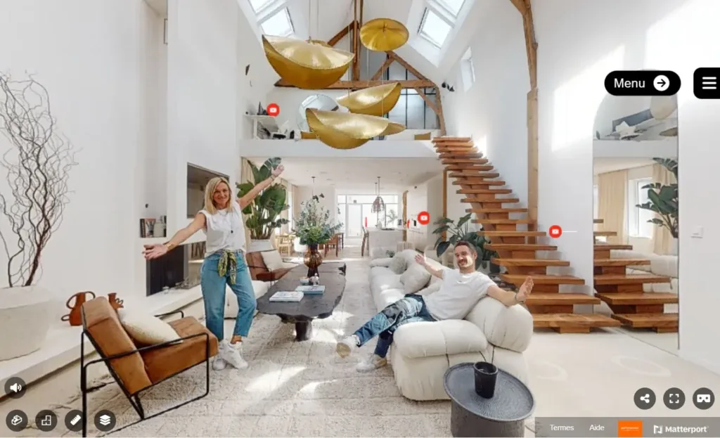 Visite virtuelle 360° : Rachel & Émilien