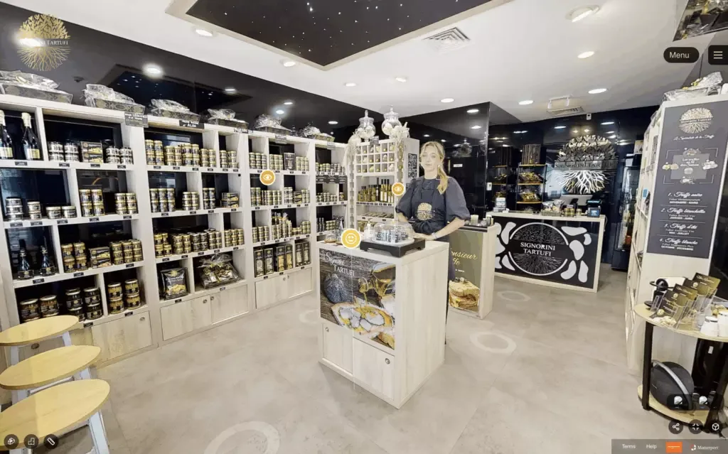 Visite virtuelle 360° : Signorini Tartufi