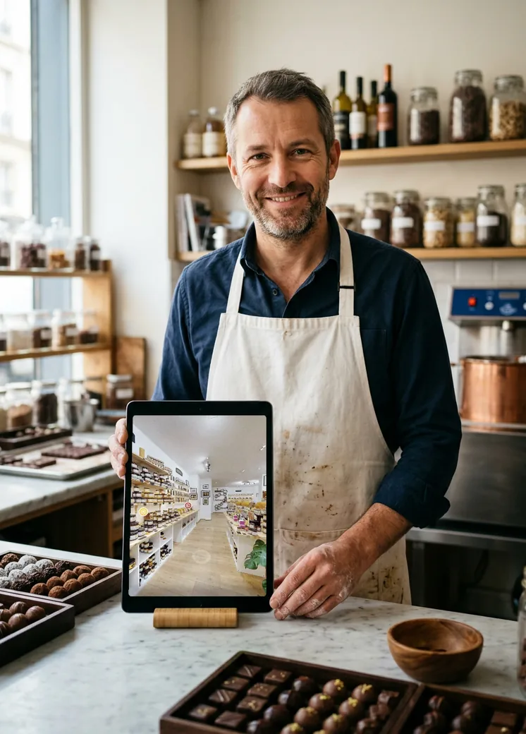 Photo illustrant le profil « Vous ouvrez ou réaménagez un magasin »