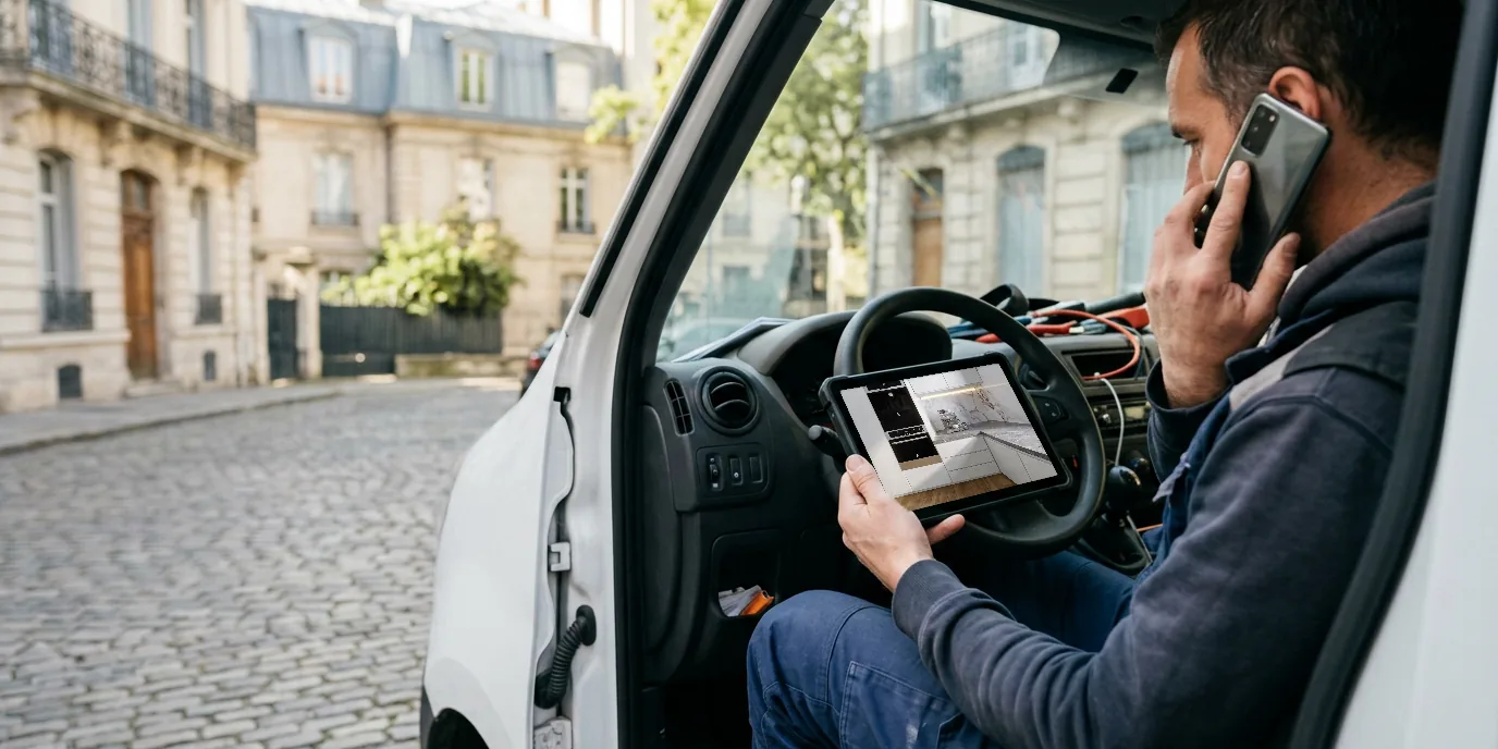 Photo illustrating ‘Manage your property remotely, with the tour to hand’