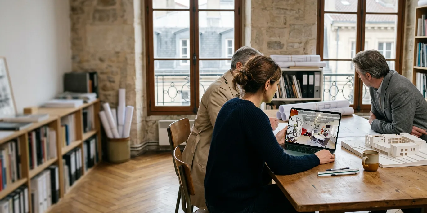 Photo illustrant « Montrez vos projets livrés comme si vos clients y étaient »