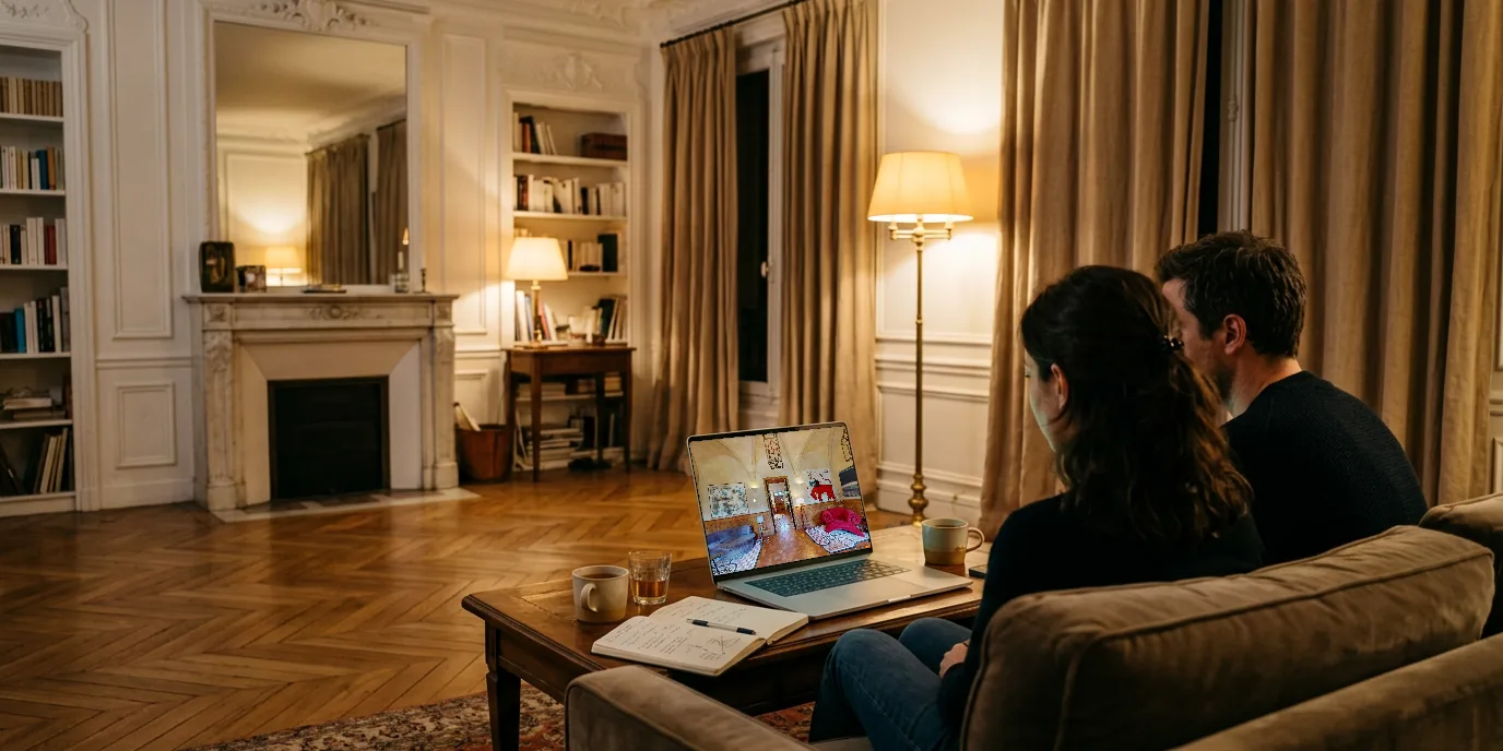 Photo illustrant « Faites visiter votre château aux organisateurs qui vivent loin »
