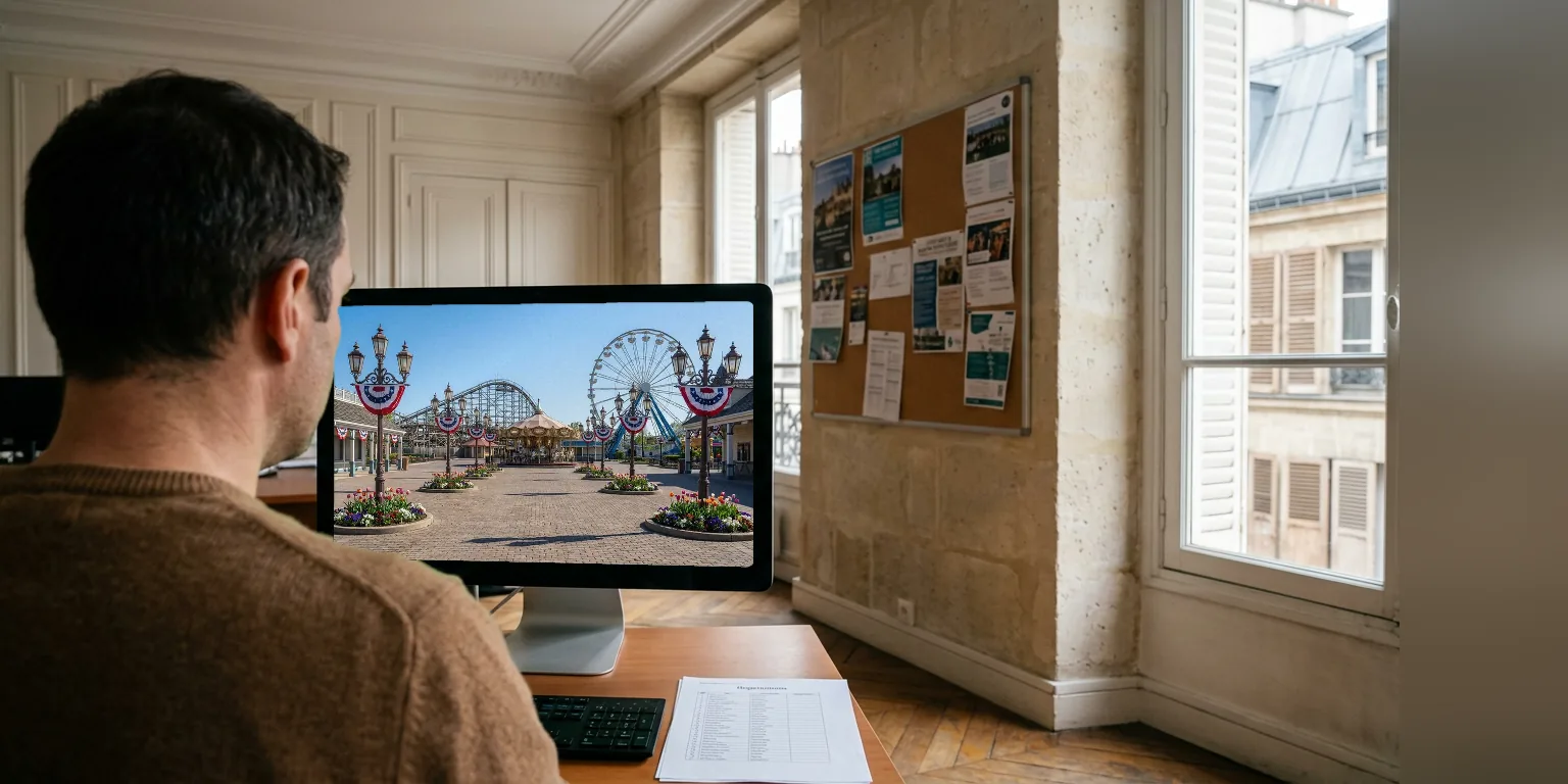 Photo illustrating ‘Help groups approve your park remotely’
