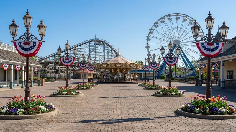 Photo illustrant « Parc d'attractions »