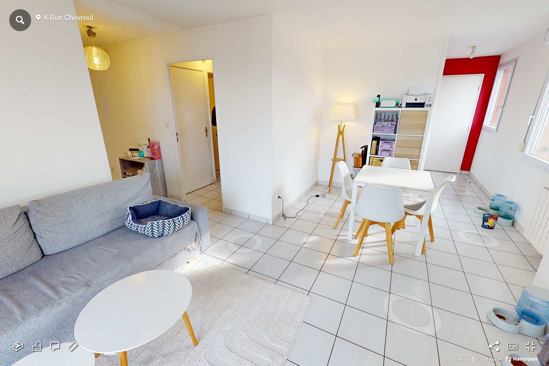 Visite virtuelle bien immobilier