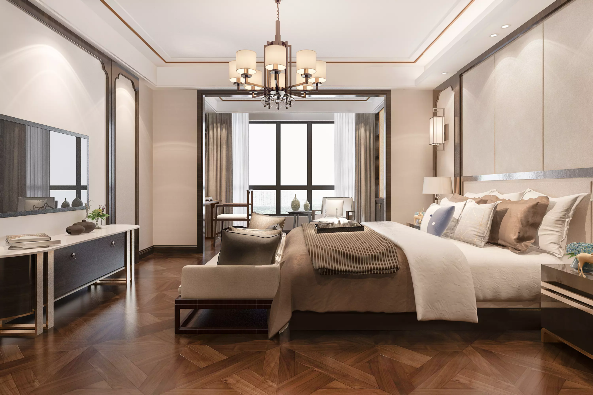 Suite chambre luxe avec TV