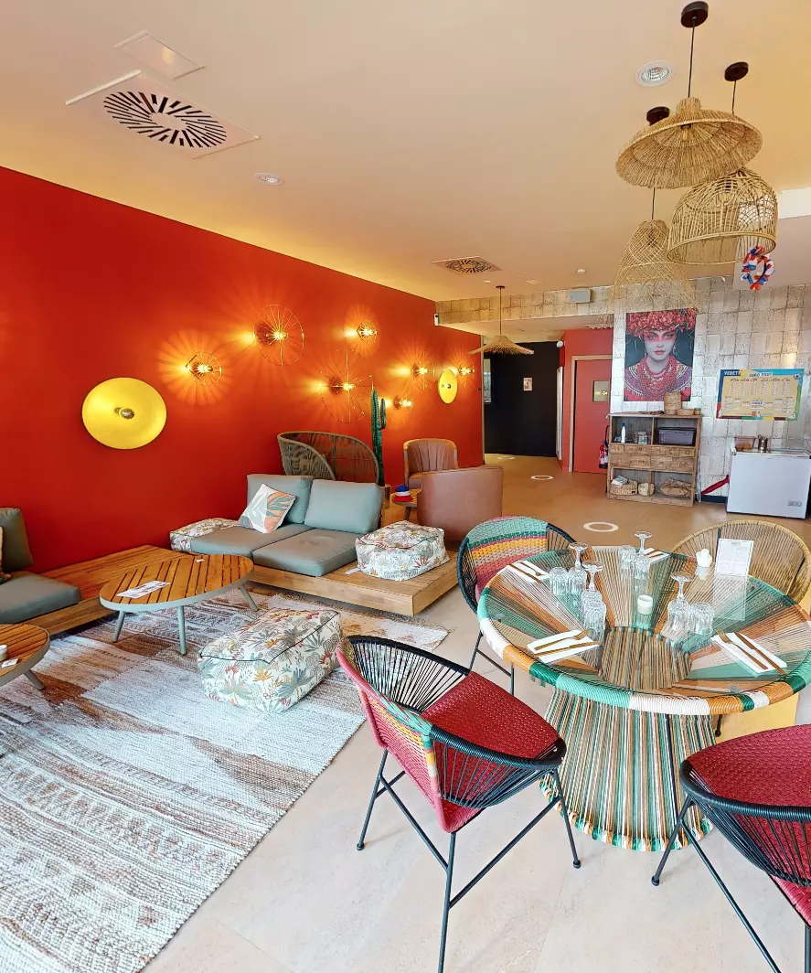 Restaurant coloré