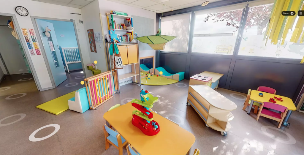 visite virtuelle de crèche