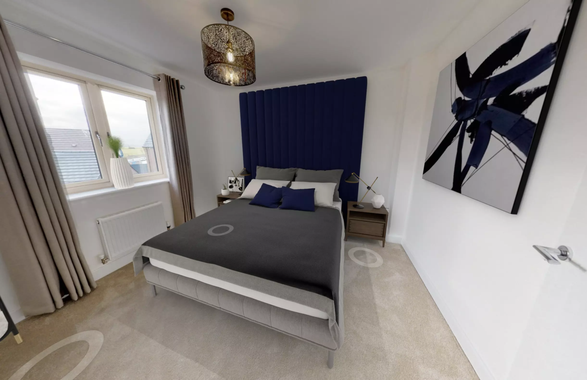 home staging virtuel chambre