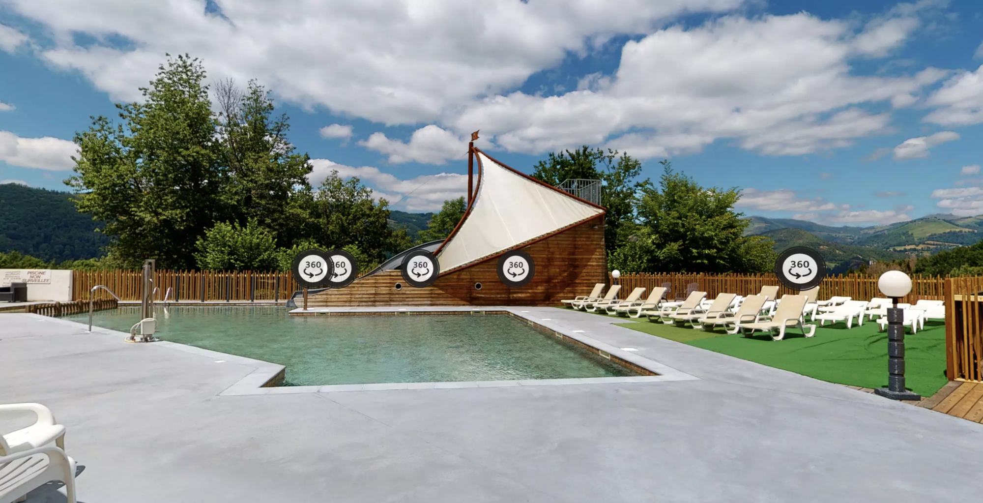piscine camping
