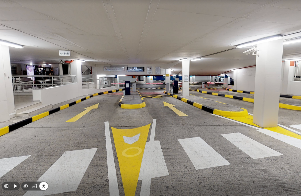 visite virtuelle de parking